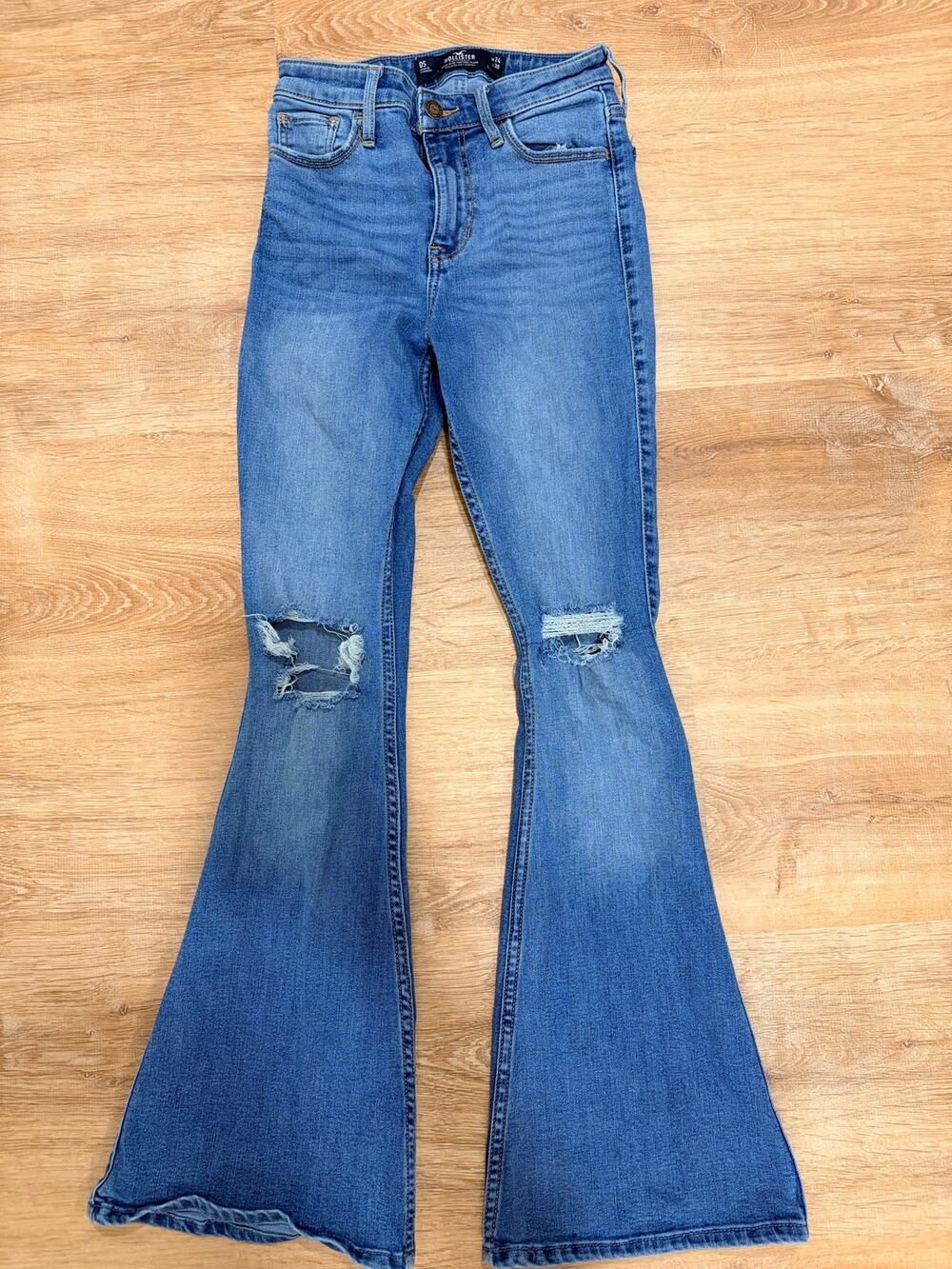 Hollister high-rise vintage flare
